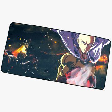 Килимок для миші аніме Rail One punch man Saitama OPM фото 1